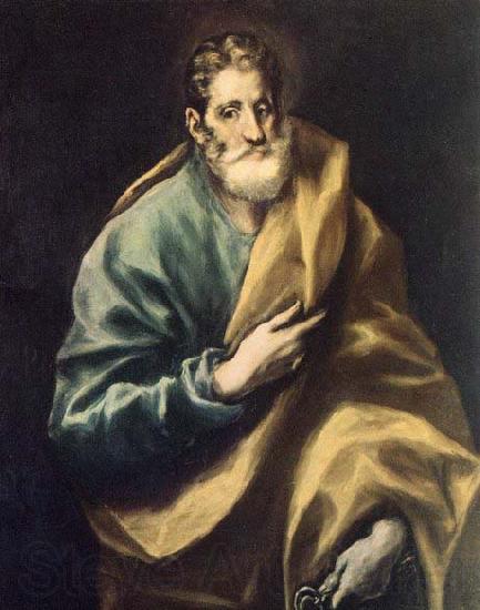 El Greco Apostle St Peter France oil painting art